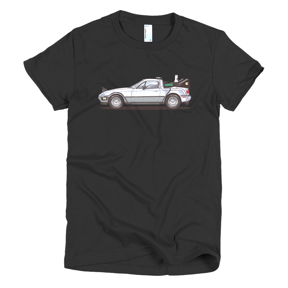 Back to the Future Miata Tee Women's
