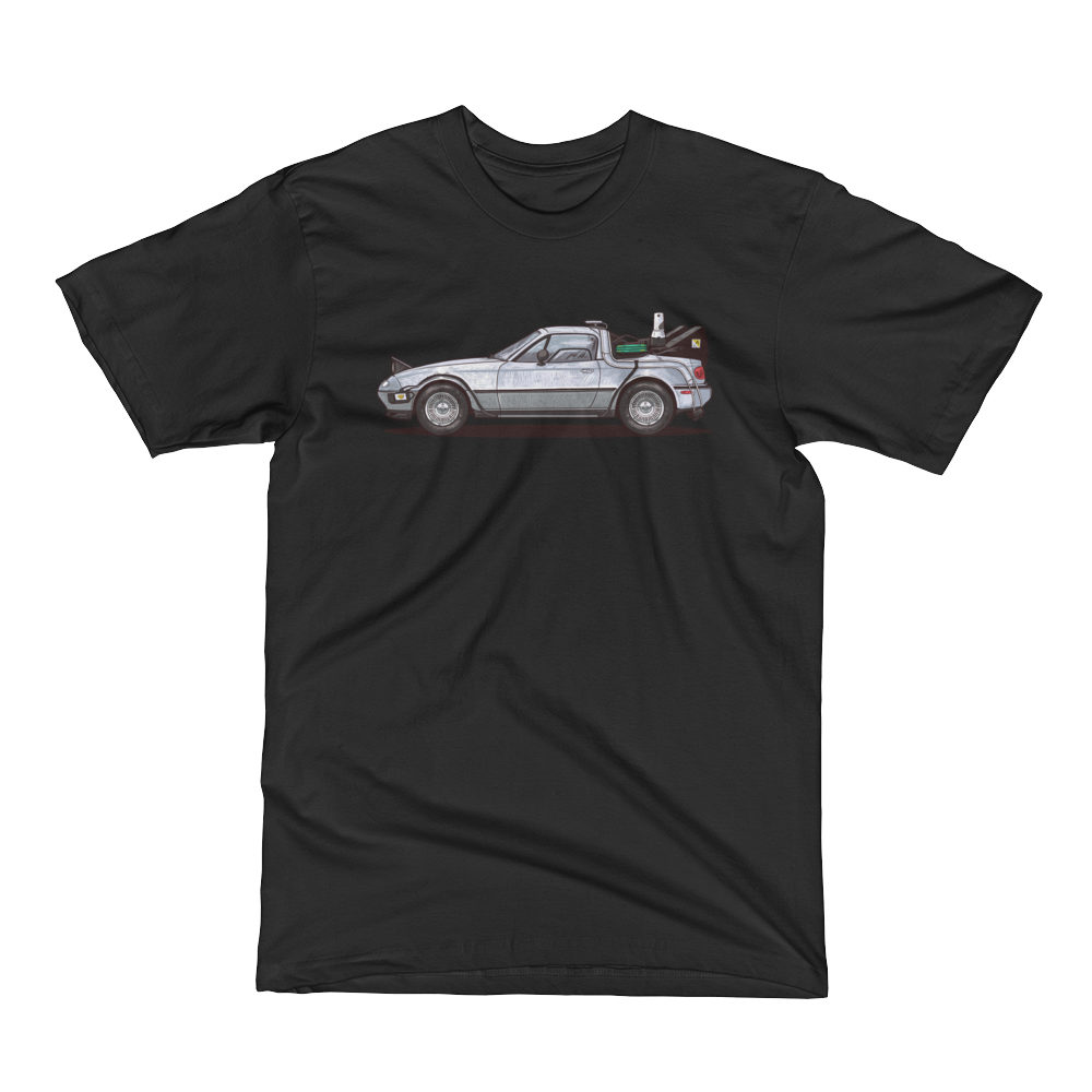 Back to the Future Miata Tee Men's