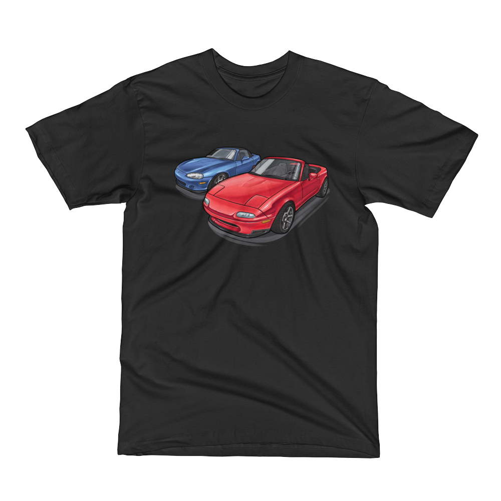 One Miata, Two Miata... Tee Men's